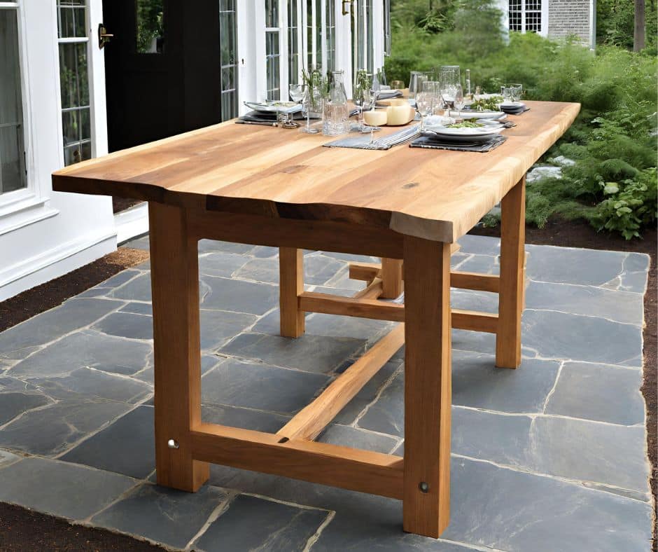 table for patio